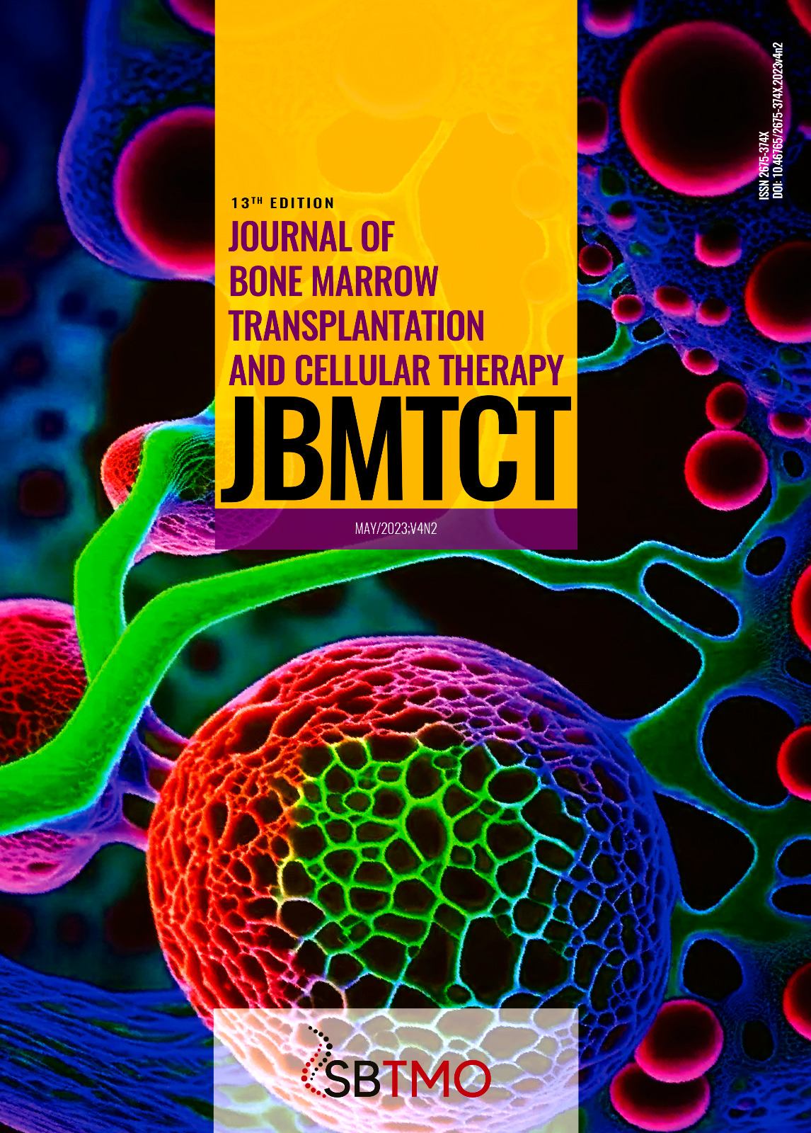 					View Vol. 4 No. 2 (2023):  JOURNAL OF BONE MARROW TRANSPLANTATION AND CELLULAR THERAPY
				